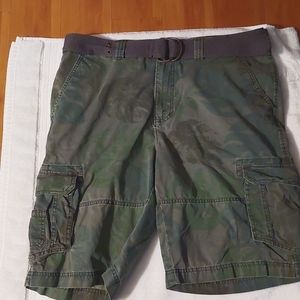 Urban Pipeline Mens Cargo Camo Shorts Size 36